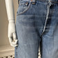 2000s 'Levis' 501 Patched Up Straight Leg Jeans