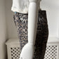 2000s Y2K Italian Leopard Print Trousers