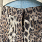 2000s Y2K Italian Leopard Print Trousers