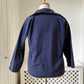 1970s Navy Blue Fishermans Smock