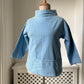 1970s Soft Blue Fishermans Smock