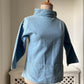 1970s Soft Blue Fishermans Smock