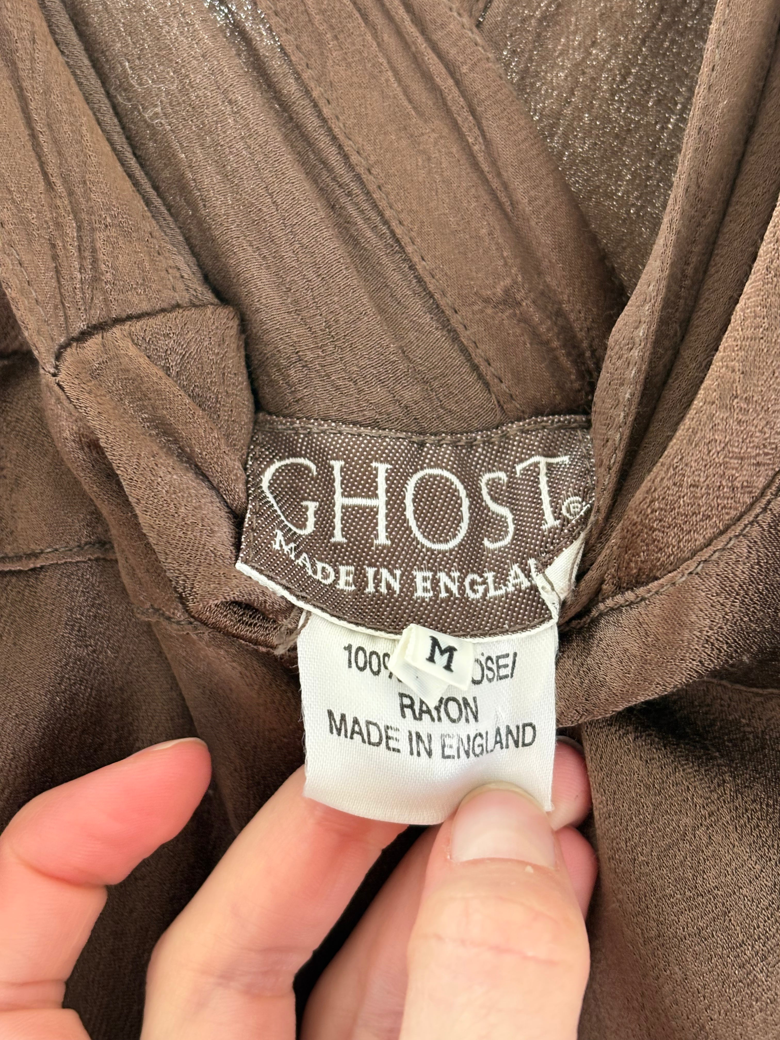 2000s 'Ghost' Brown Dress