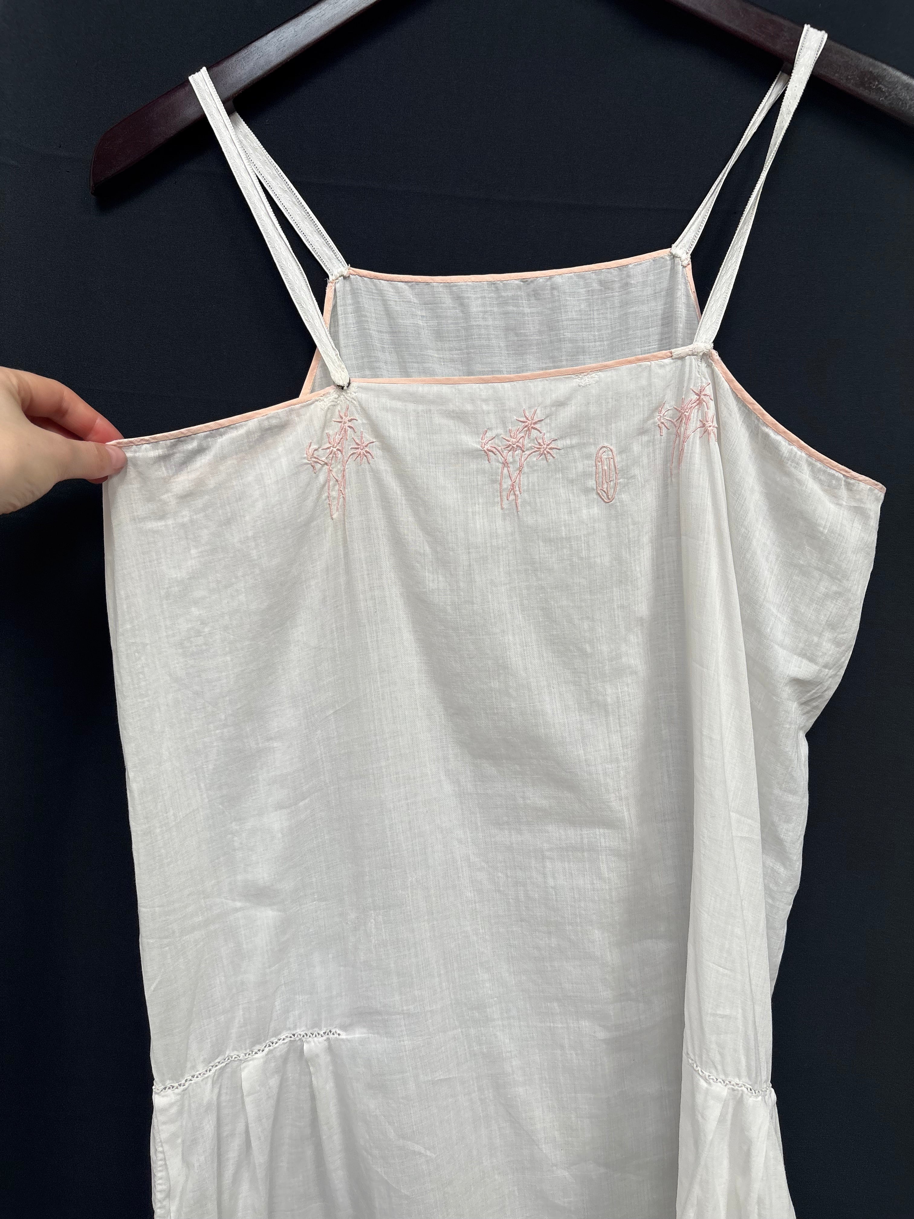 1920s Cotton Slip