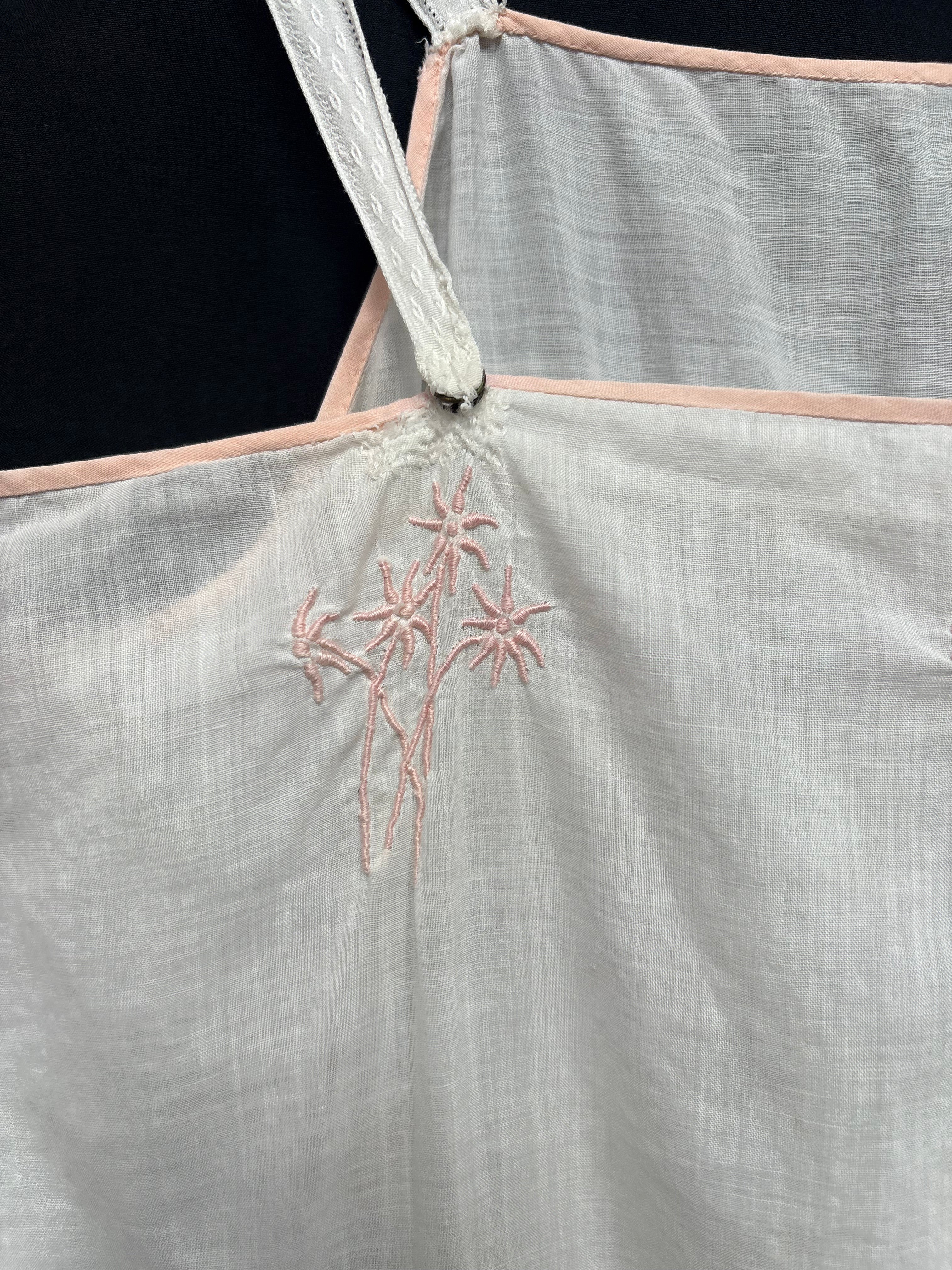 1920s Cotton Slip