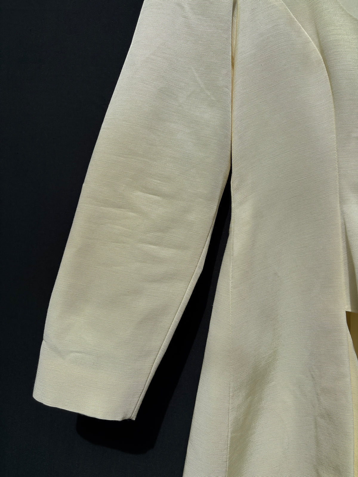 1990s 'Yoni Onik' Ivory Faille Bridal Jacket