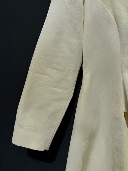 1990s 'Yoni Onik' Ivory Faille Bridal Jacket