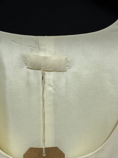 1990s 'Yoni Onik' Ivory Faille Bridal Jacket