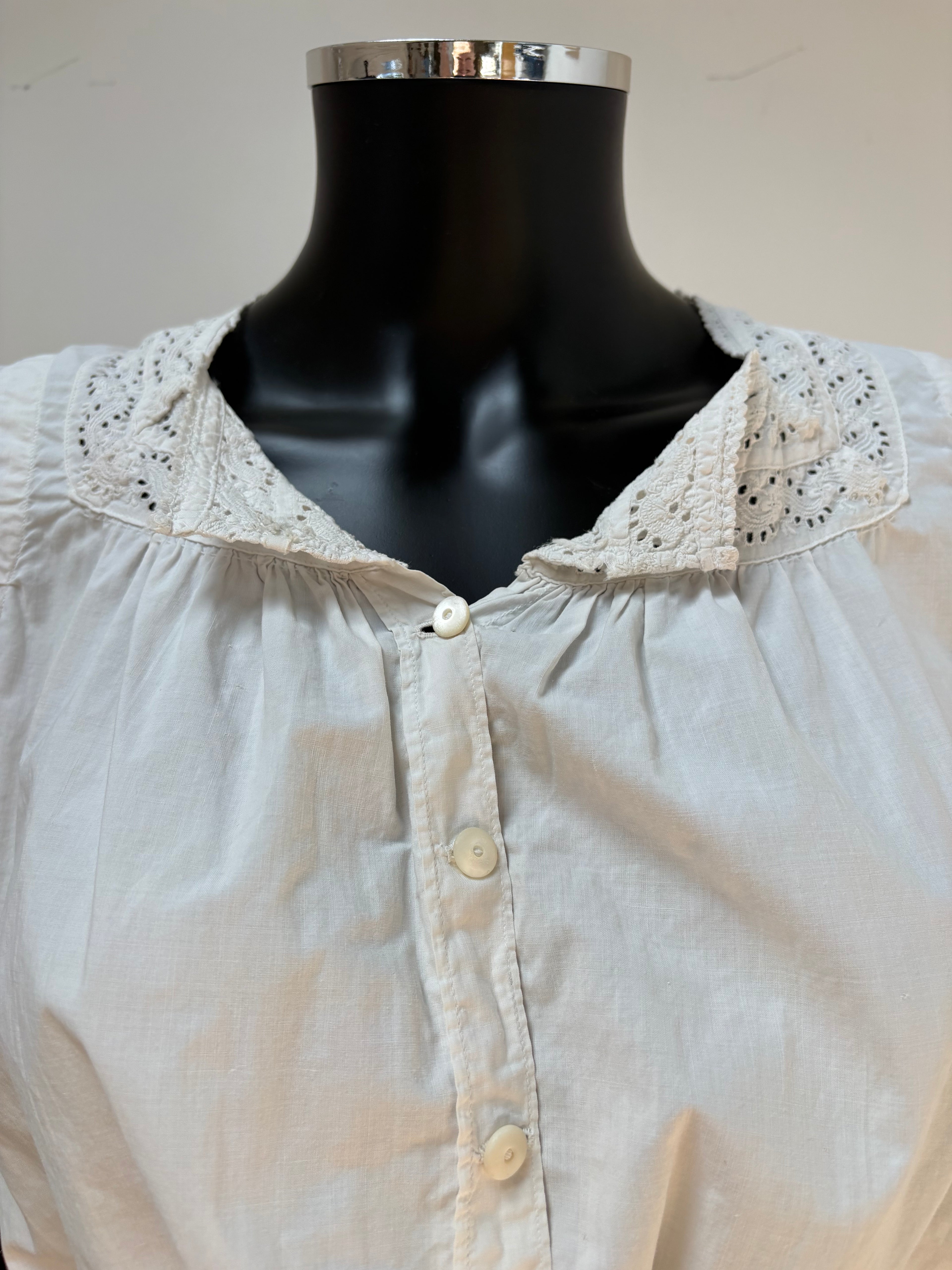 1900s Pure Cotton Corset Cover