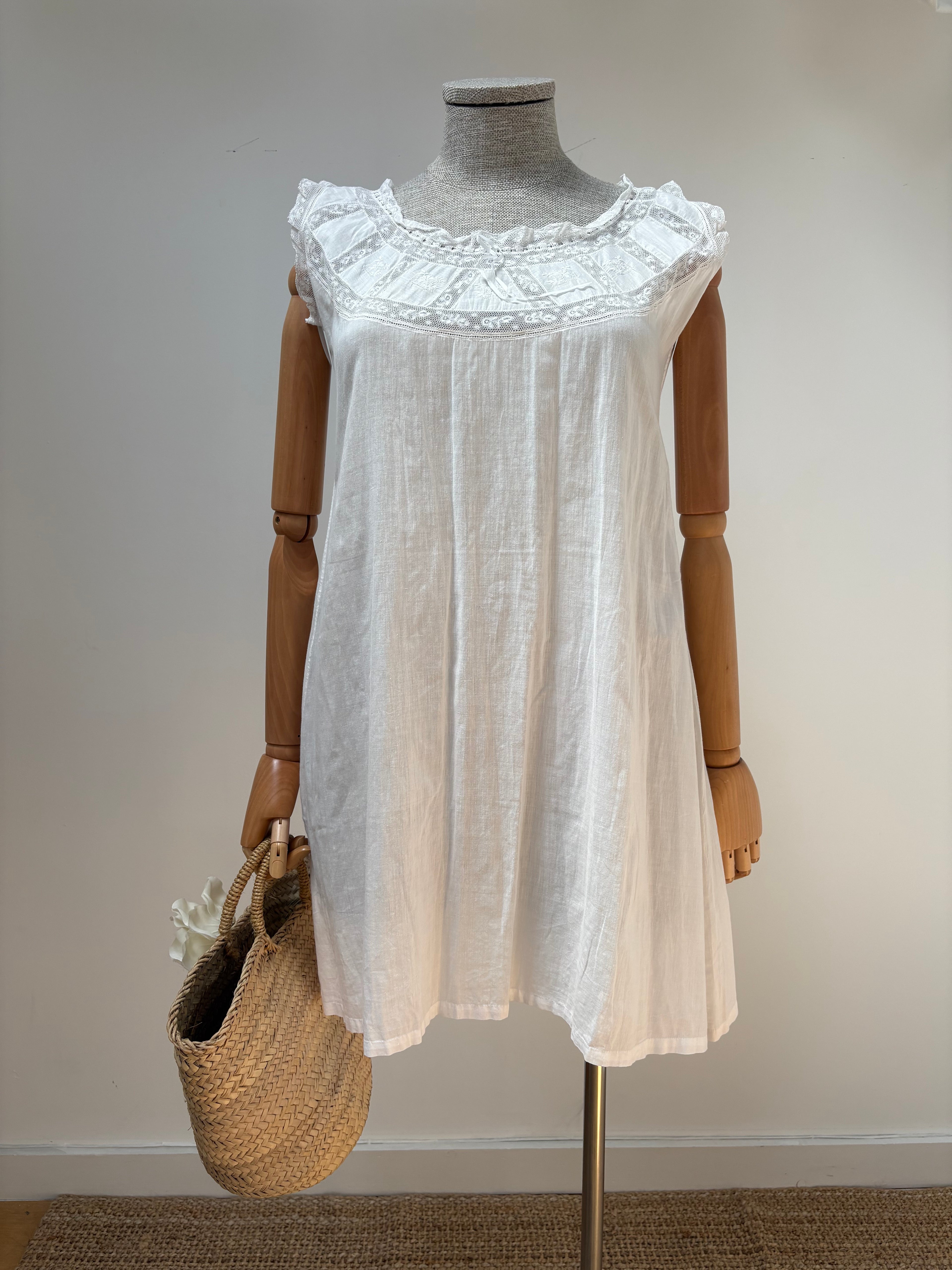 1910s Pure Cotton Dress