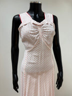 1930s Pure Cotton Matching Dress Set