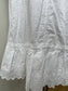 1900s 1910s Cotton Underdress Chemise with Pink Ribbon