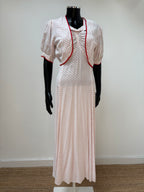 1930s Pure Cotton Matching Dress Set
