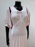 1930s Pure Cotton Matching Dress Set