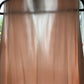 1940s Pink Satin Slip with Smocking