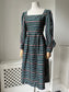 1980s 'Susan Small' Striped Party Dress