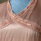 1930s Pink Satin Pyjama Blouse