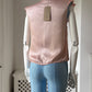 1930s Pink Satin Pyjama Blouse