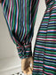 1980s 'Susan Small' Striped Party Dress