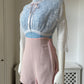 1950s Lace Boudoir Blouse