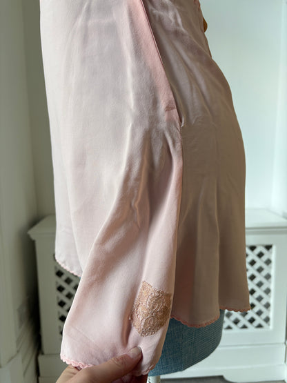 1940s 'CC41' Deadstock Pink Tap Pants