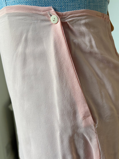 1940s 'CC41' Deadstock Pink Tap Pants