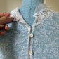 1950s Lace Boudoir Blouse