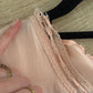 1930s Pink Satin Pyjama Blouse