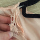1930s Pink Satin Pyjama Blouse