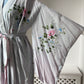 1970s Floral Kimono Housecoat