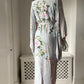 1970s Floral Kimono Housecoat