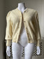 1980s Butter Cream Tratchten Style Wool Cardigan