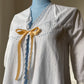 1910s Edwardian Bed Jacket with Ribbon