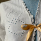 1910s Edwardian Bed Jacket with Ribbon
