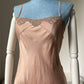 1930s Pink Silk Step-in