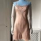 1930s Pink Silk Step-in