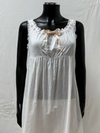1910s Pure Cotton Dress with Ribbon