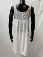 1910s Pure Cotton Dress with Ribbon