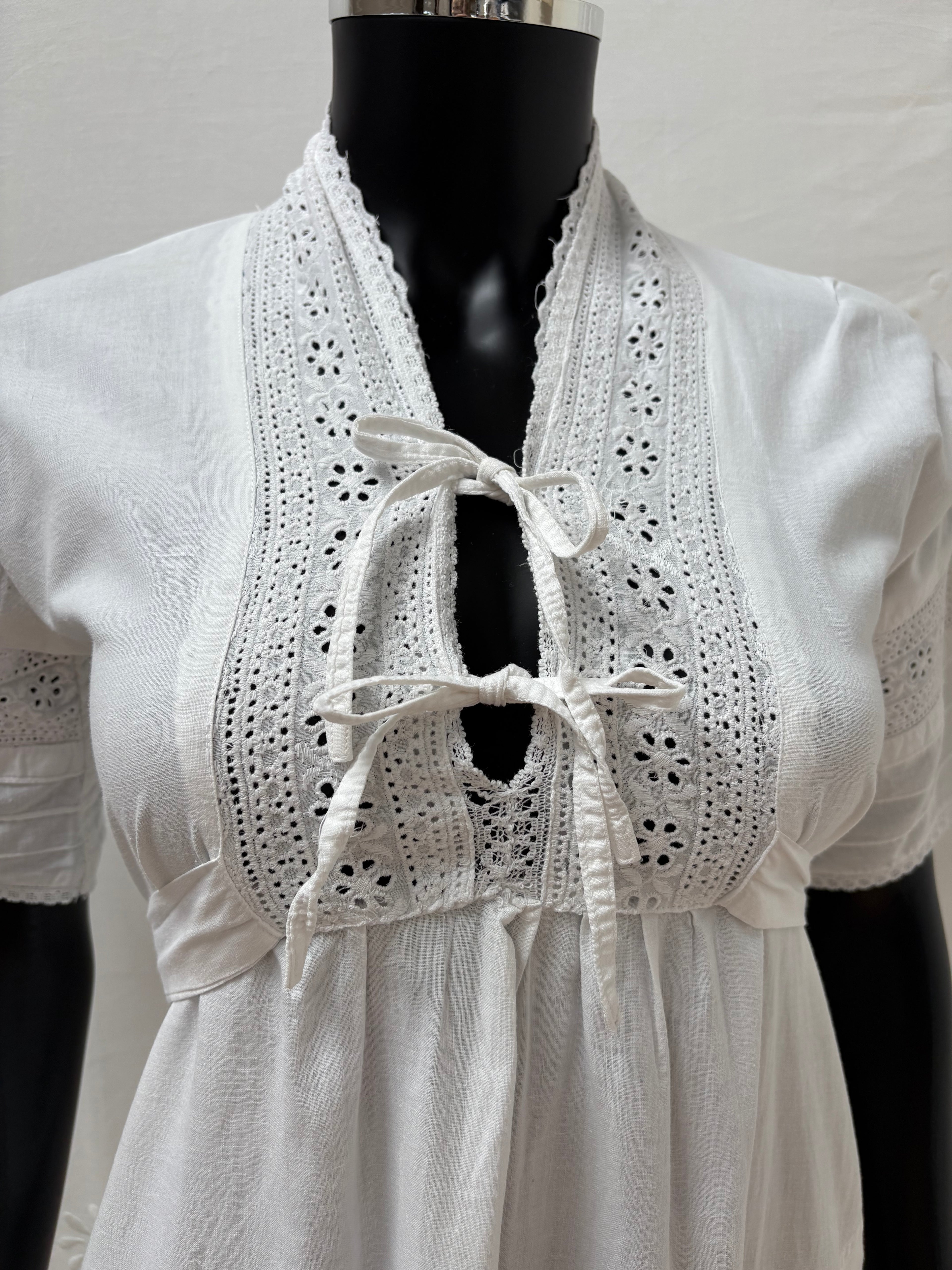 1970s 'French' Connection Cotton Dress