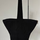 1940s Black Corde Wristlet Bag
