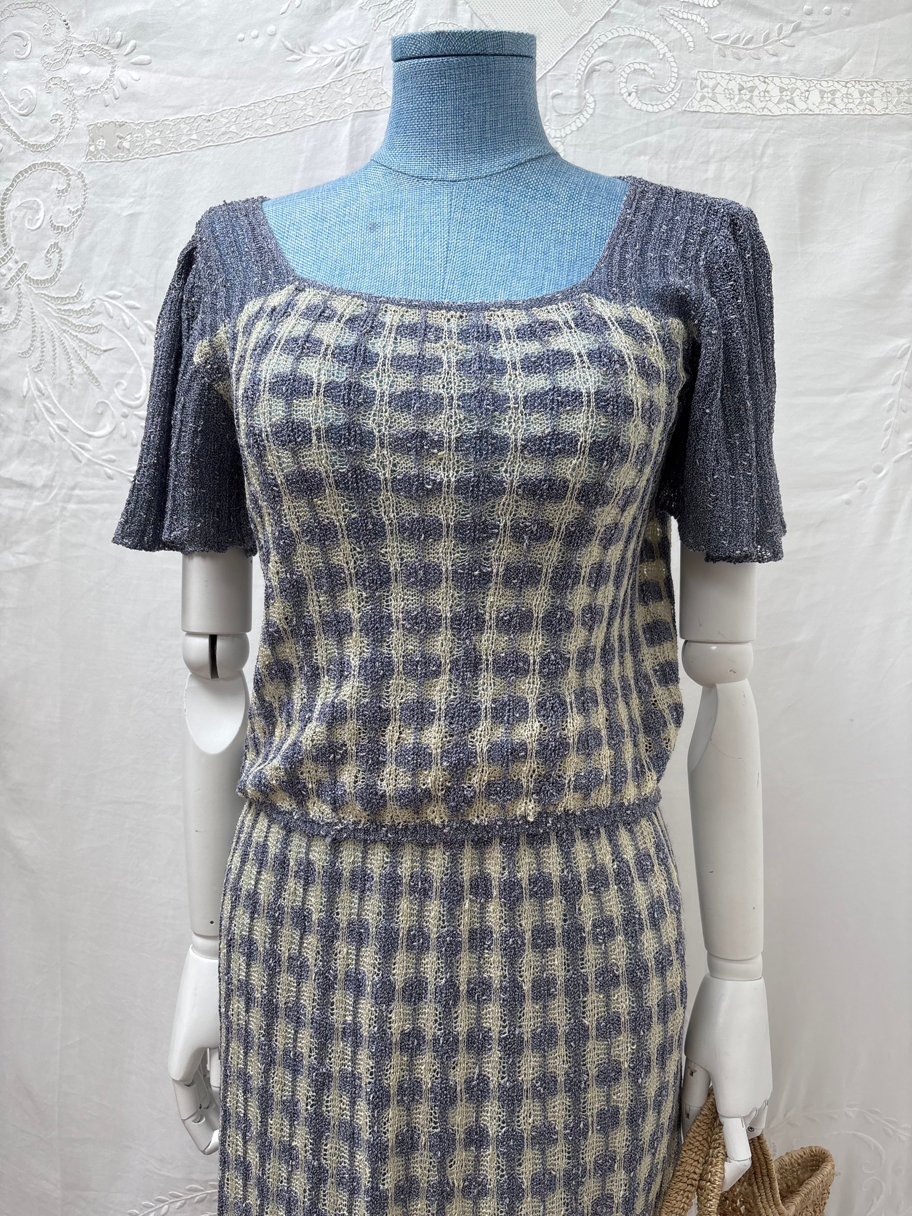 1980s *rare* Mary Farrin Knit Matching Set