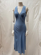 1990s Pure Silk Polka Dot Dress