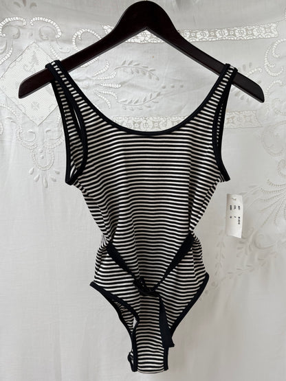 Vintage 1990s Deadstock Low Back Swimsuit