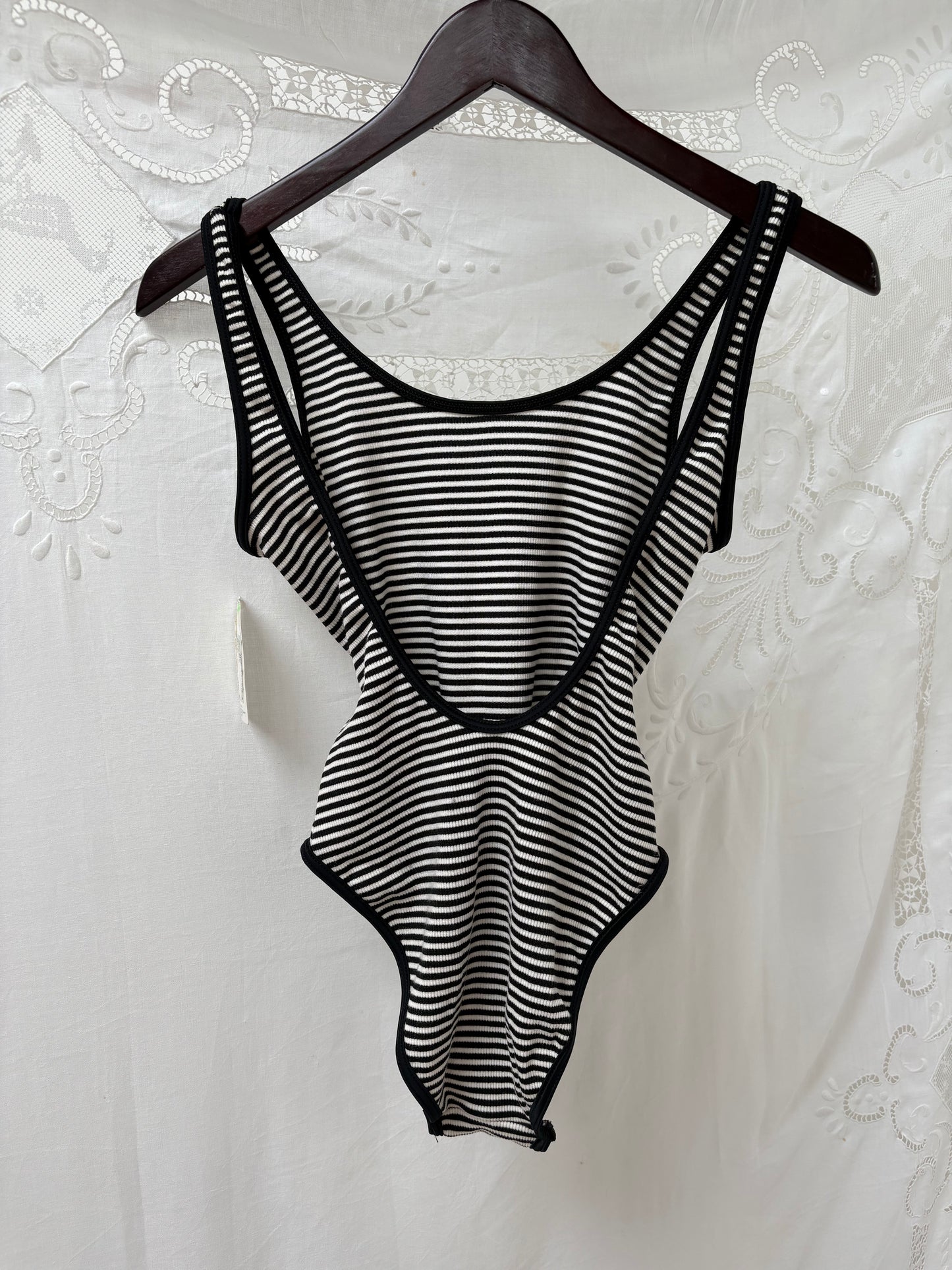 Vintage 1990s Deadstock Low Back Swimsuit