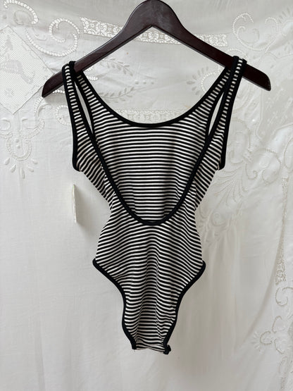 Vintage 1990s Deadstock Low Back Swimsuit