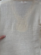 1970s Cheesecloth Cotton Blouse