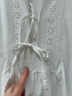 1970s 'French' Connection Cotton Dress