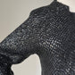 1960s Black Sequin Encrusted Cardigan