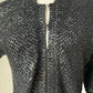 1960s Black Sequin Encrusted Cardigan