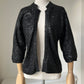 1960s Black Sequin Encrusted Cardigan